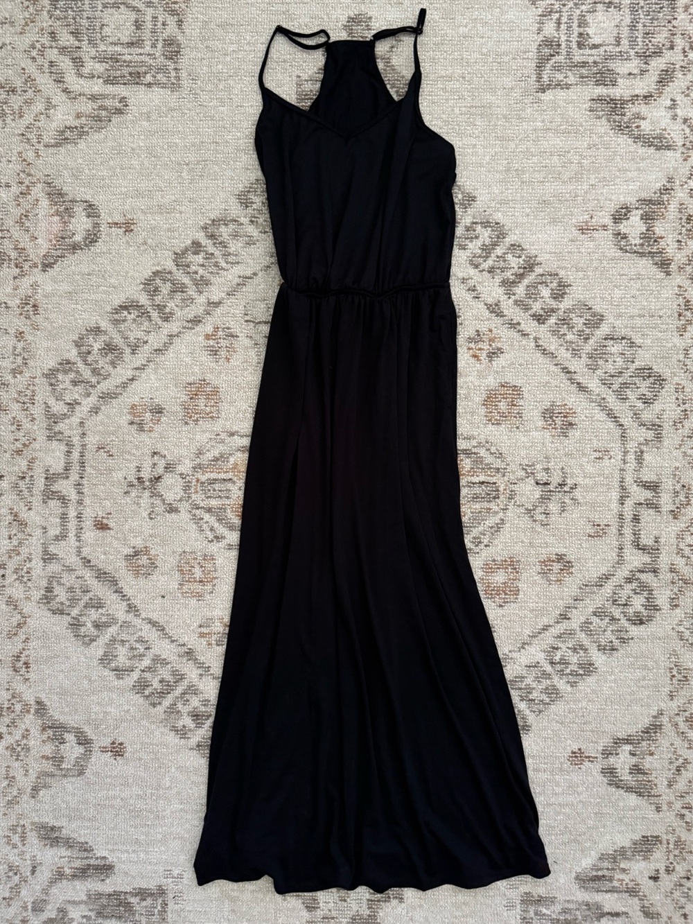 Halara maxi flowy slip dress w/ pockets - Size L - NWOT